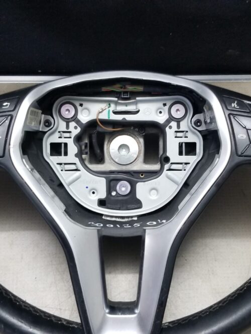 Close-up of Mercedes E Class Steering Wheel A21846006189E38 (09-16)