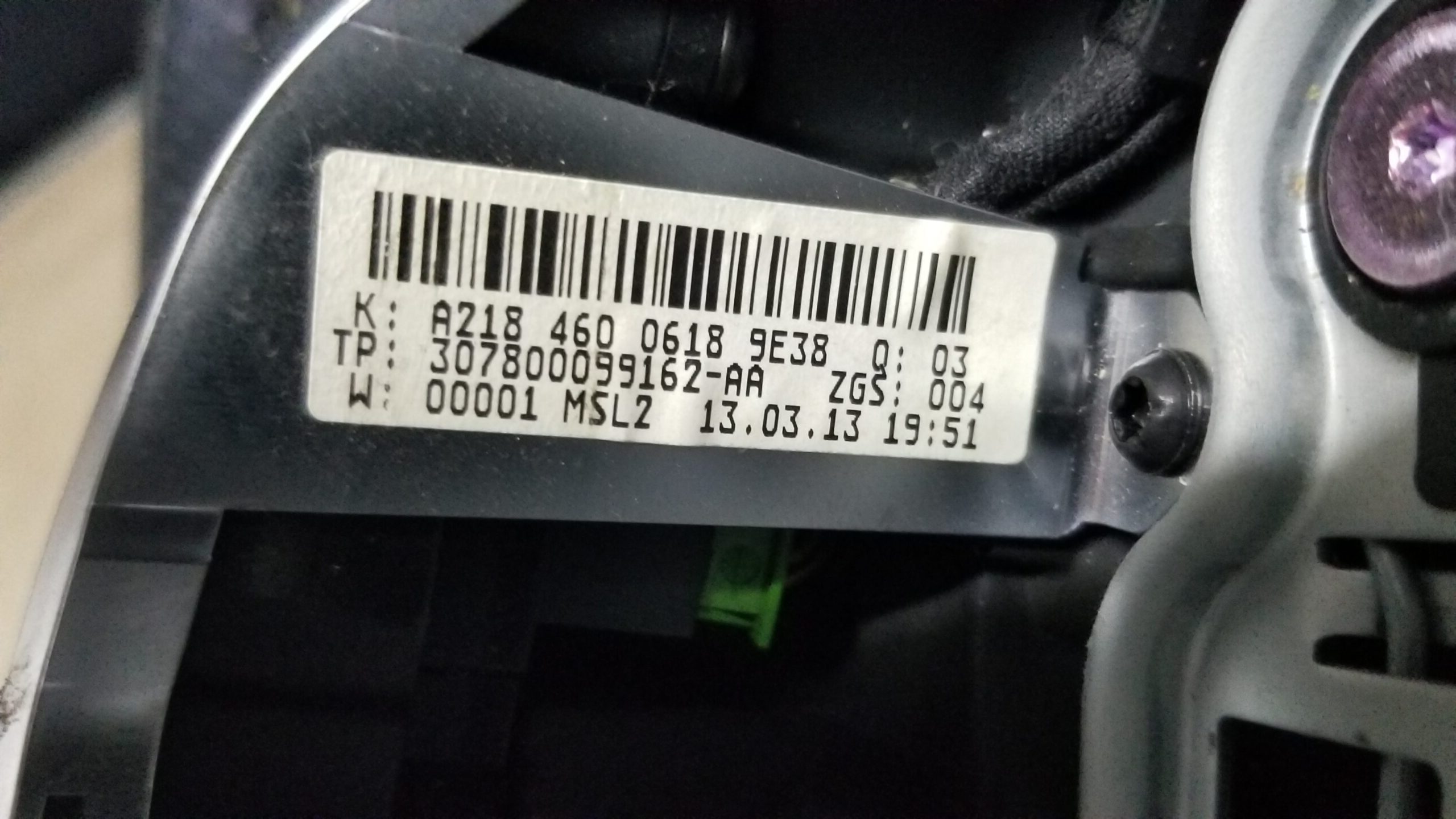 Mercedes Benz E Class Steering Wheel A21846006189E38 09-16 - Image 4