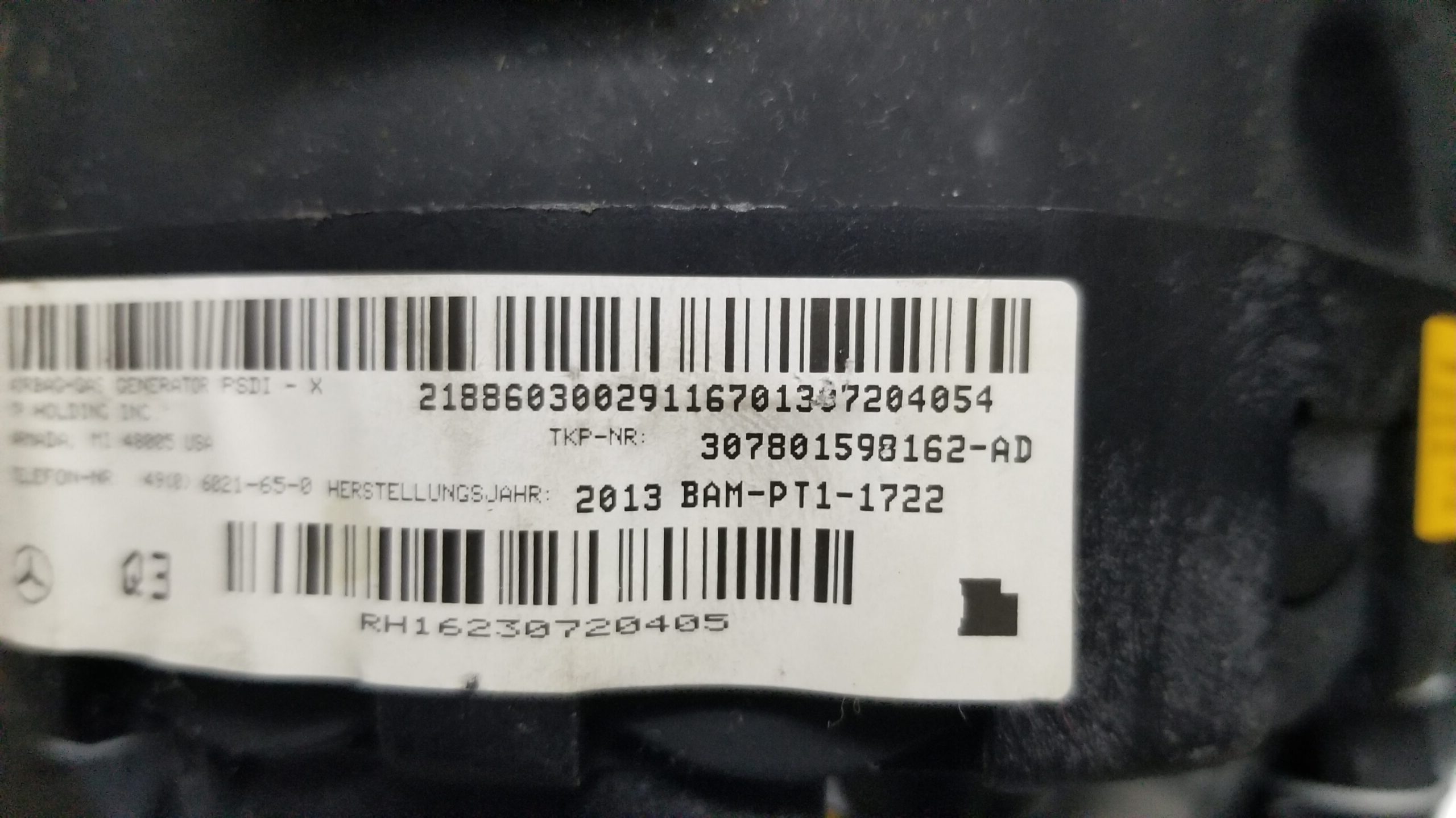 Mercedes Benz E Class Steering Wheel A21846006189E38 09-16 - Image 5