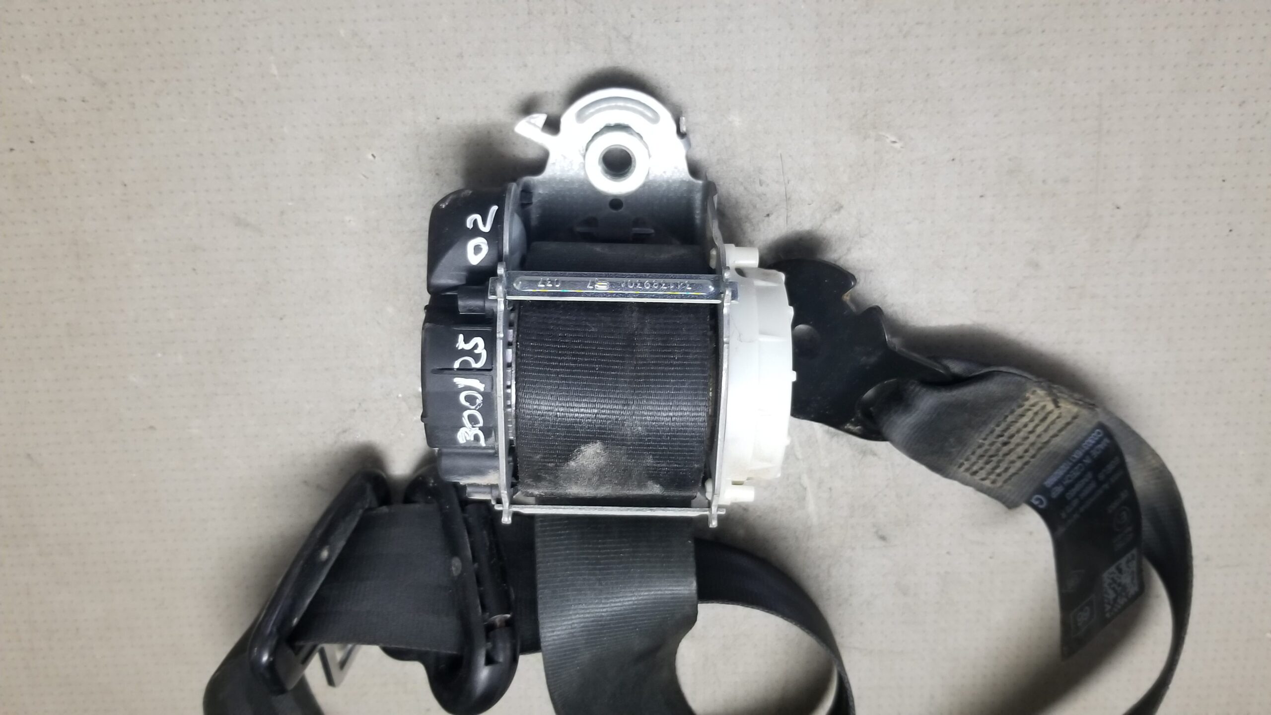 Vauxhall Vivaro Renault Trafic 14-19 Ns Passenger Seat Belt 34144151C - Image 5