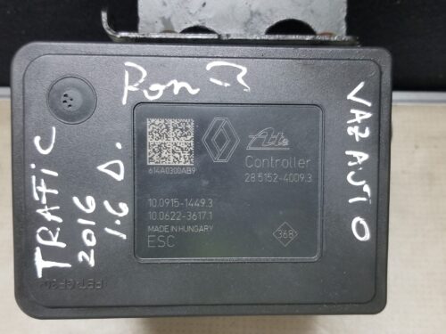 VAUXHALL VIVARO RENAULT TRAFIC 1.6 TD ABS PUMP UNIT 476607609R (2015-2019)
