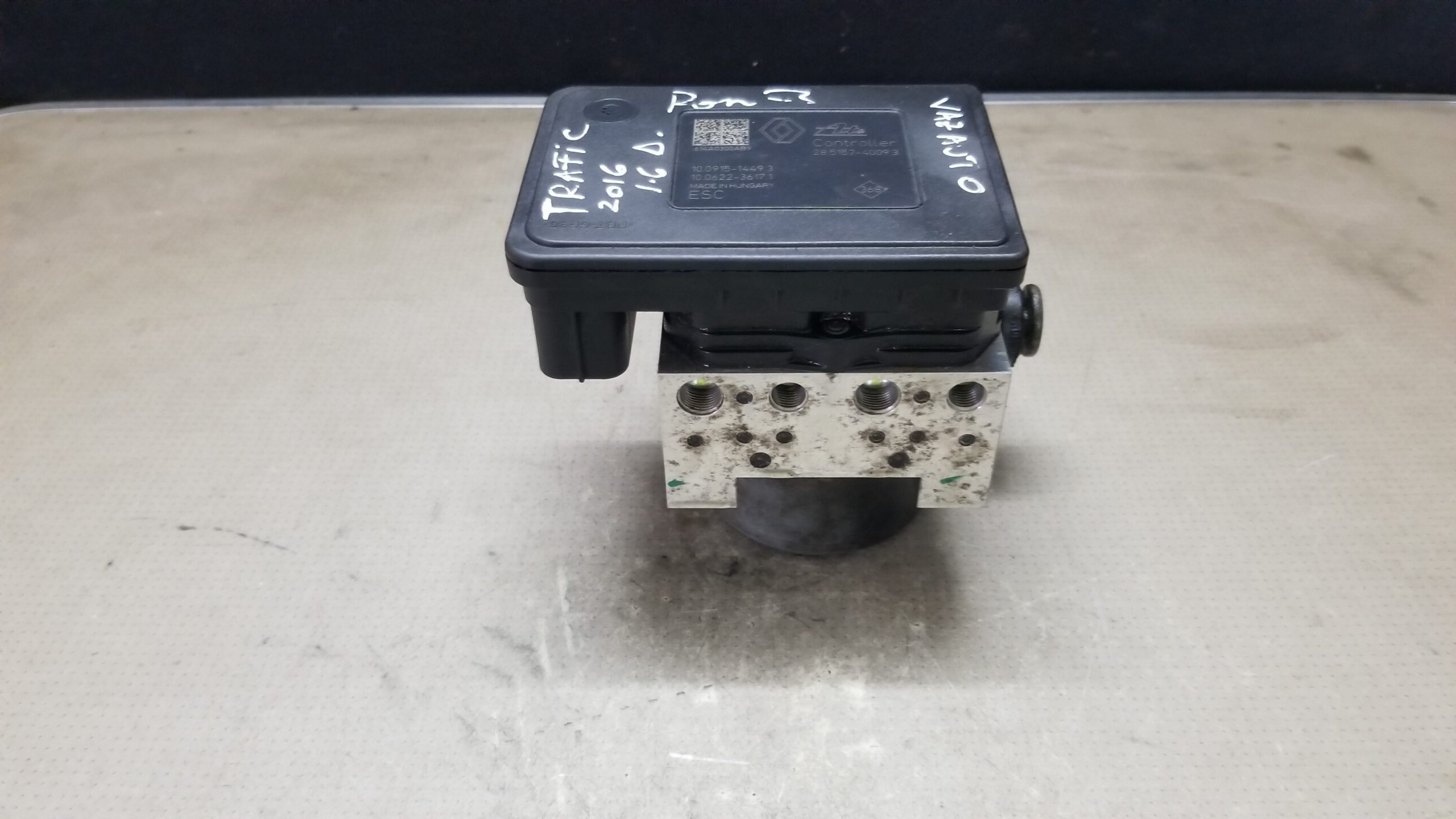 Close-up of VAUXHALL VIVARO RENAULT TRAFIC 1.6 TD ABS Pump (476607609R) – OEM Replacement Part