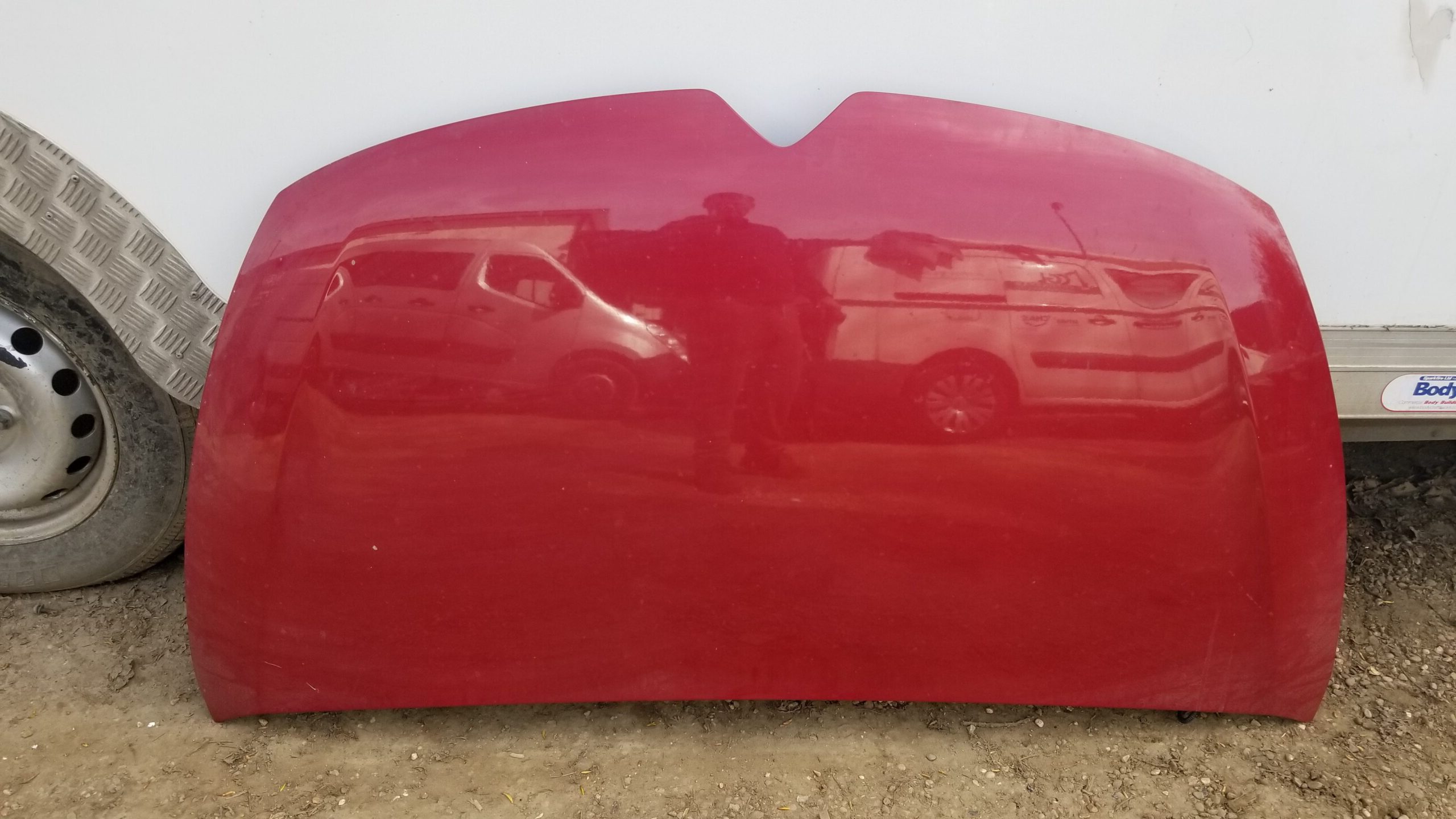 Citroën C4 Grand Picasso Mk2 red bonnet/hood panel – front view