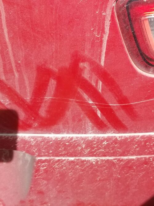 OEM-style red boot lid for Citroën C4 Picasso Mk2