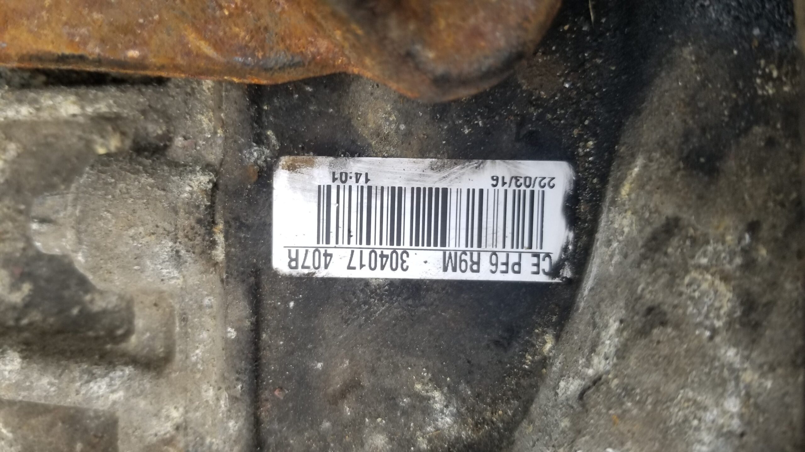 Renault Traffic 14-19 1.6 Diesel Gearbox - 6 Speed Manual Pf6 R9M 304017 - Image 7