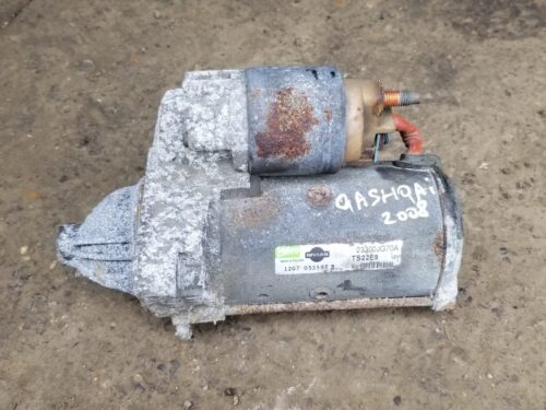 Front view of Nissan 2.0L Diesel starter motor 23300JG70A