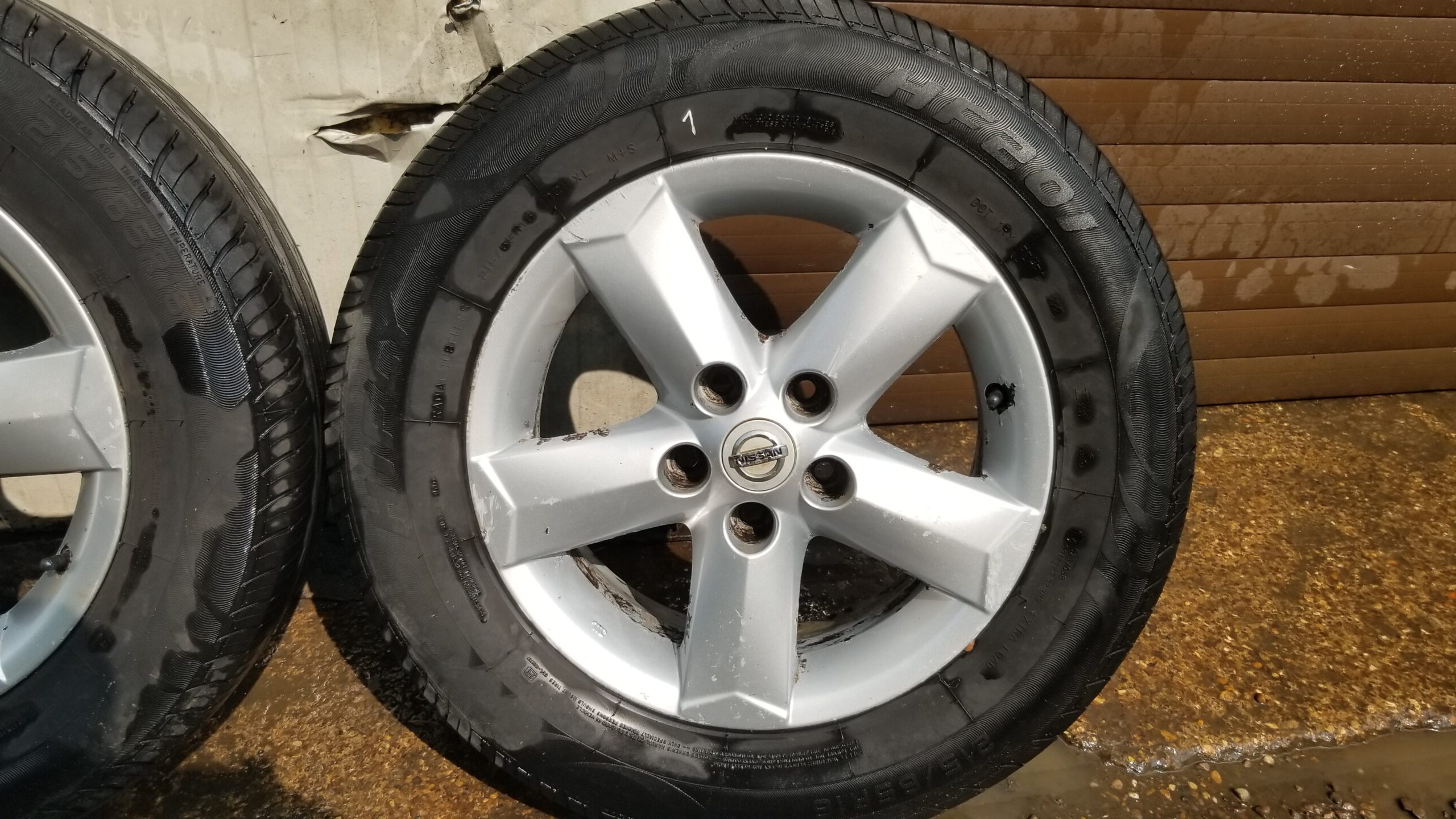 Condition of Qashqai J10 Alloy Wheel