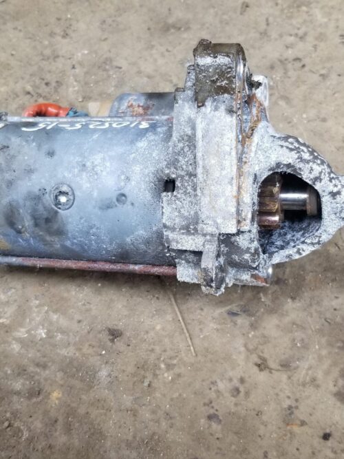 Rear view of Nissan 2.0L Diesel starter motor