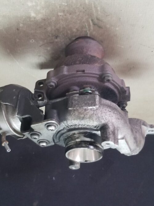 Back View of Turbocharger 9804119380 Showing Connector Ports