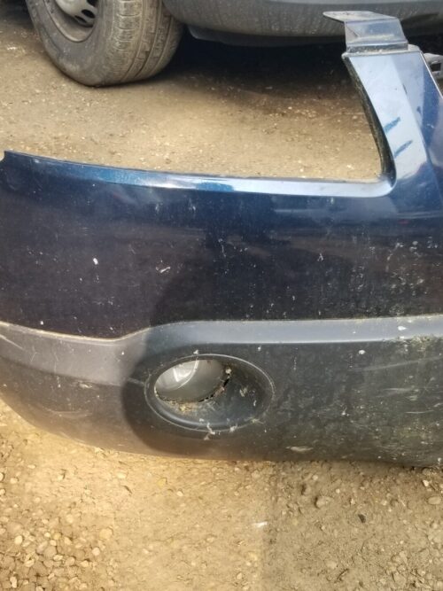 Right Side angle of Nissan Qashqai 2008 front bumper