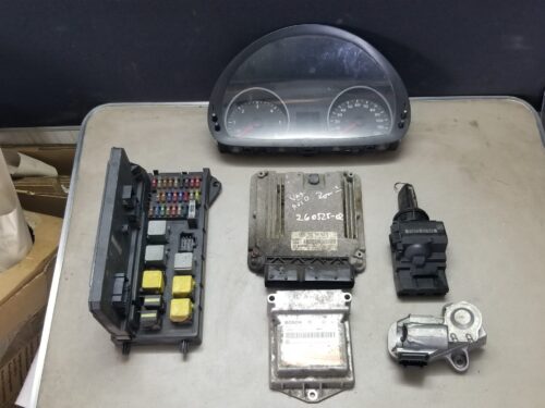 Front view of Bosch ECU 03L906012Q complete ECU for 2012 VW Crafter Mk1