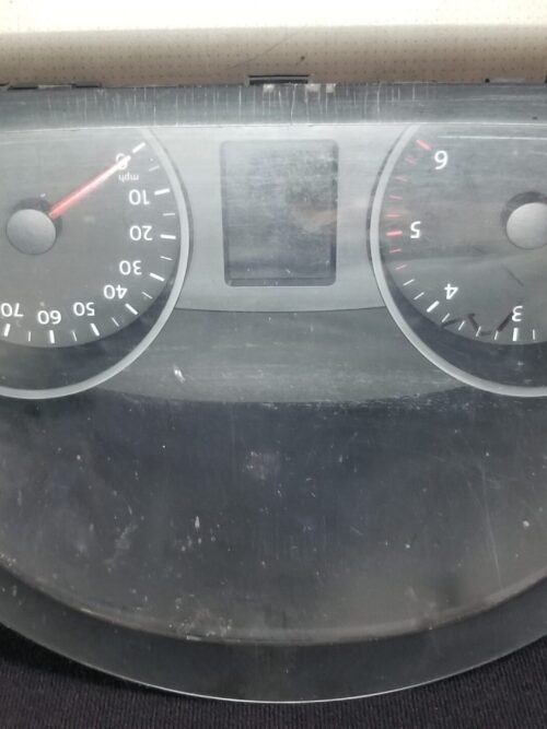 Front view of complete cluster for VW Crafter