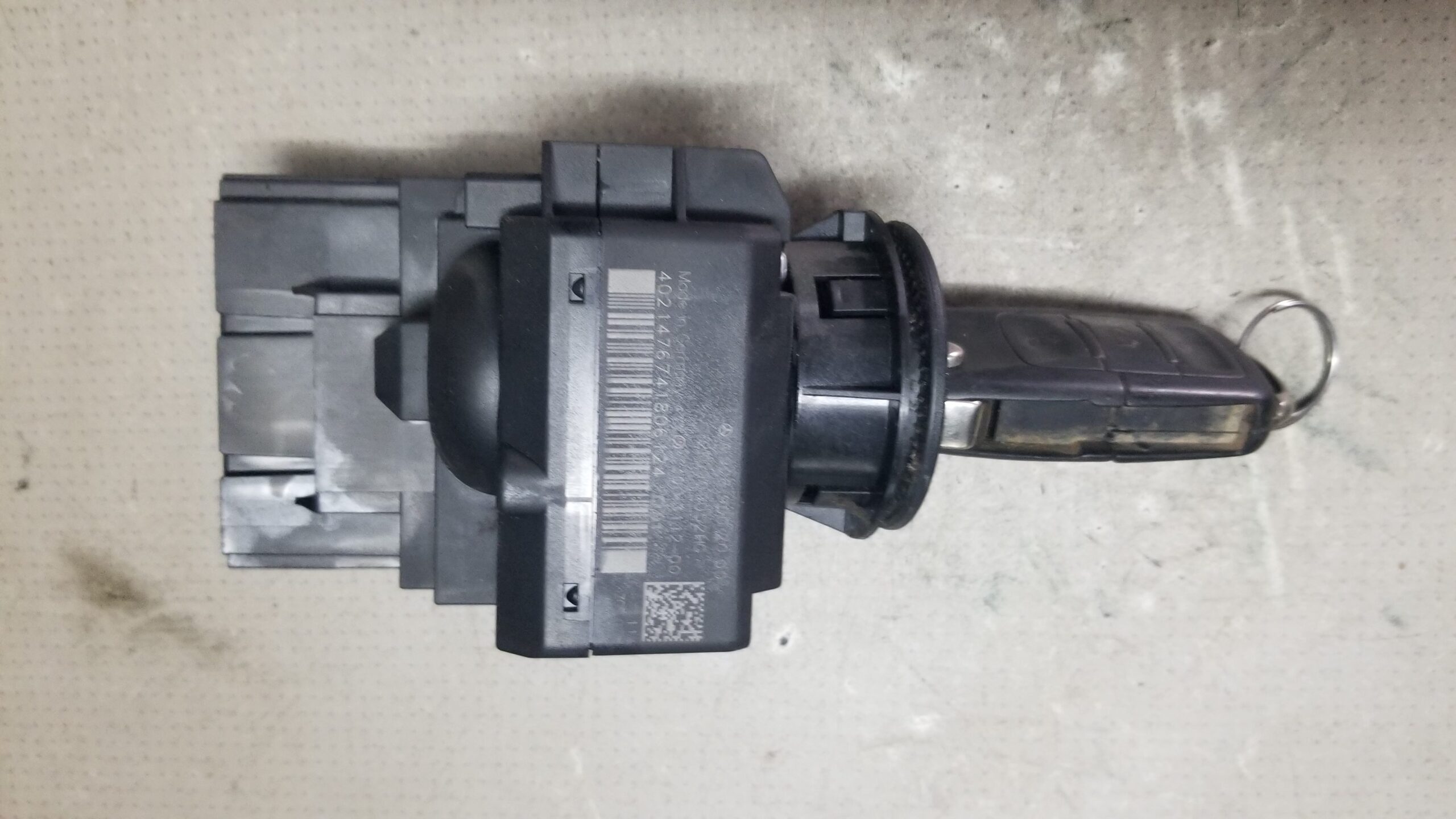 VW Crafter 2012 ignition switch with key and immobiliser module