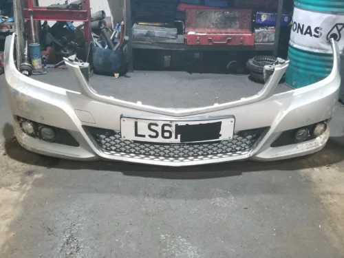 Mercedes C200 Estate W204 S204 front bumper Cavansite Silver 2011