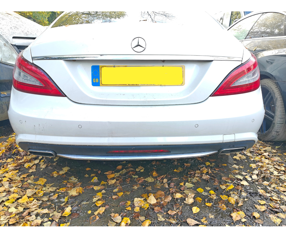 Genuine Mercedes CLS Mk2 Rear Bumper AMG Sport 2011–2018 White