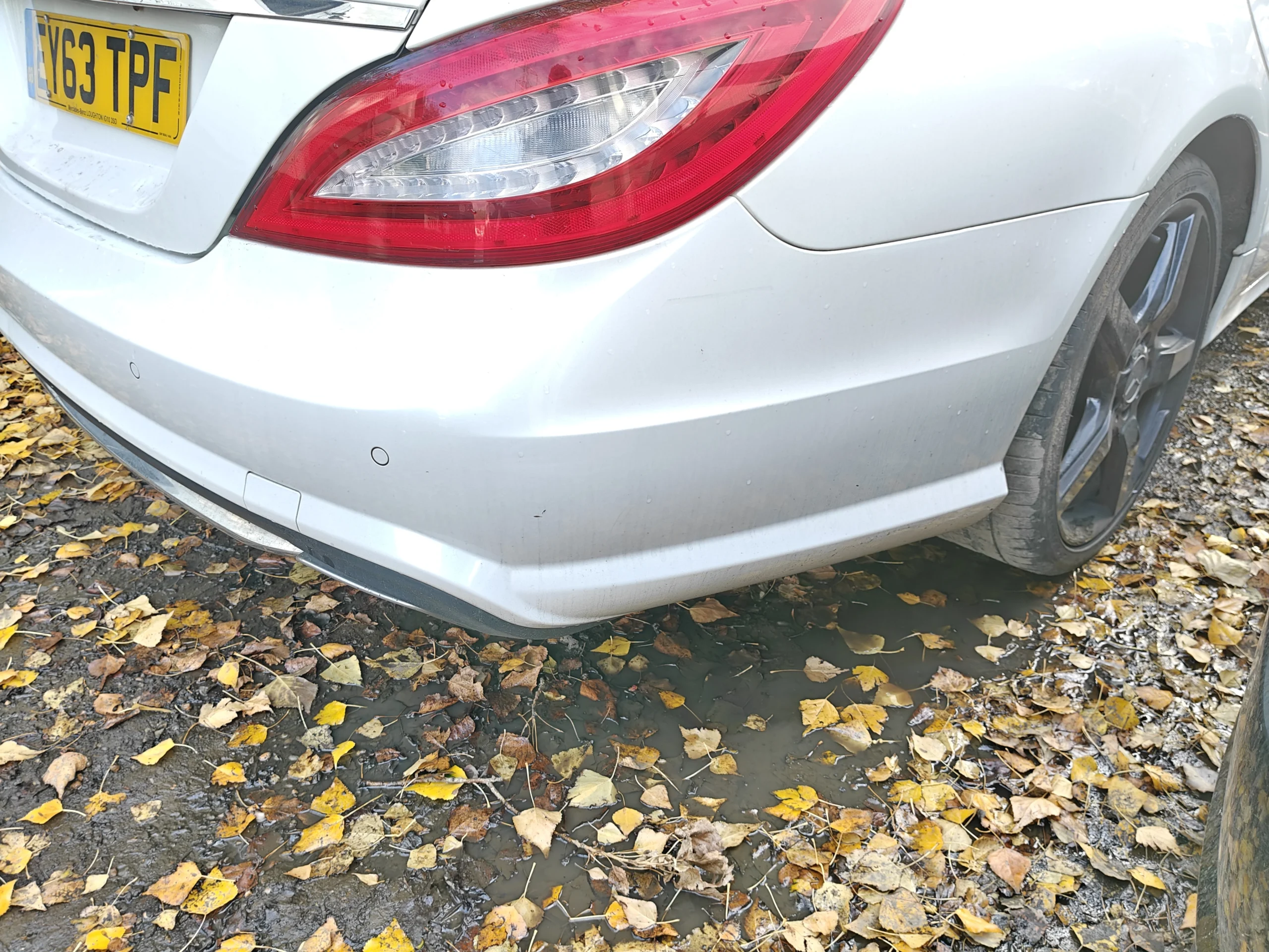 Rear Bumper Mercedes CLS Mk2 11-18 CLS250 CDI Blueefficiency Amg Sport White - Image 3