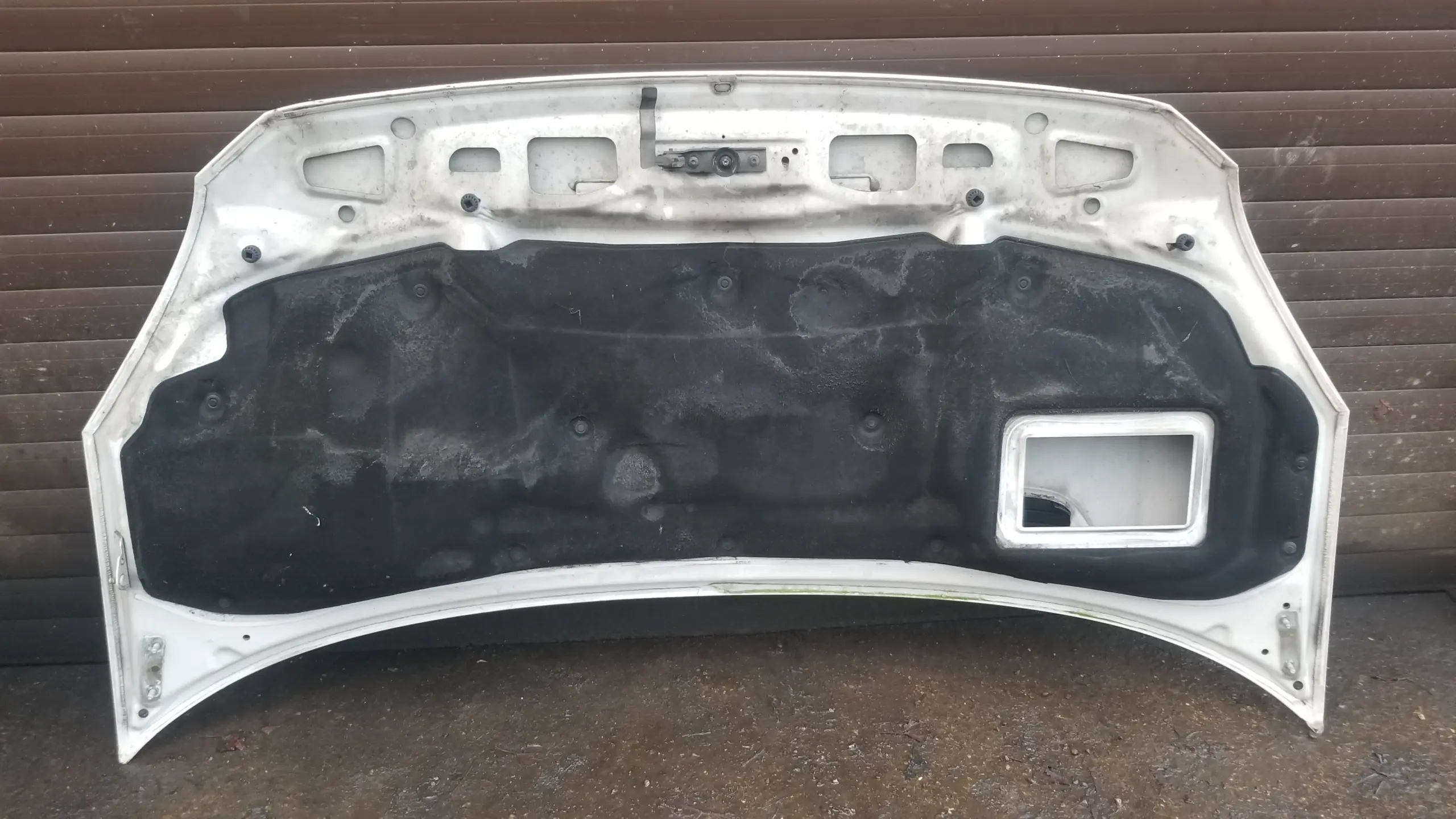 VW Crafter bonnet white — ready for collection at Corby yard