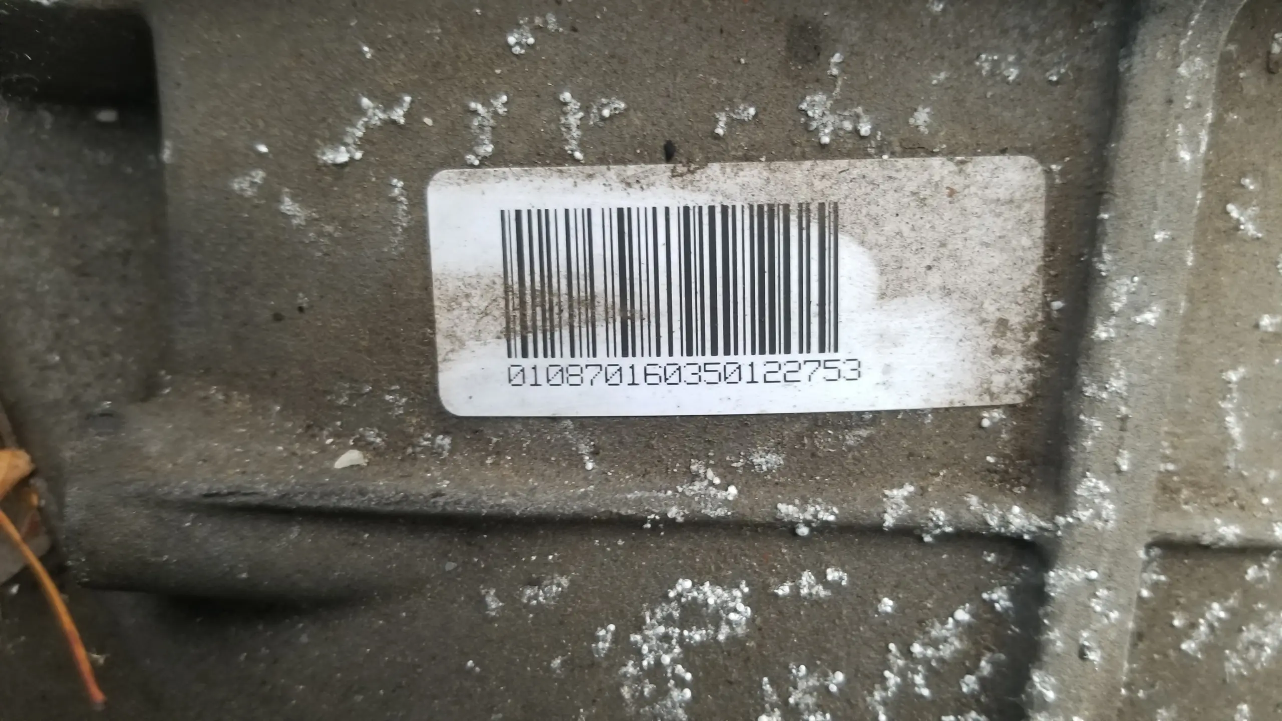 Housing of Jaguar XF X250 3.0 diesel gearbox