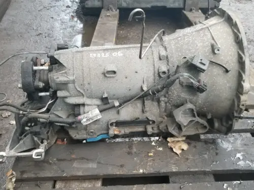 Front view of Jaguar XF X250 3.0D gearbox DW93-7000-CC