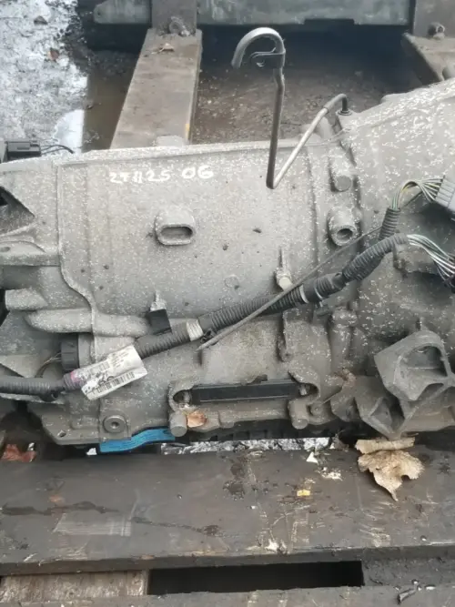 Front view of Jaguar XF X250 3.0D gearbox DW93-7000-CC