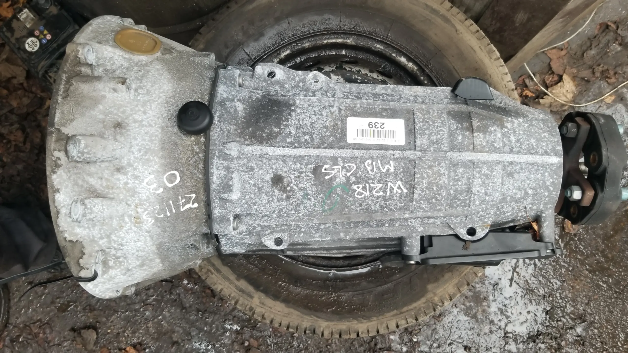 Gearbox casing of Mercedes CLS C218/W218 transmission