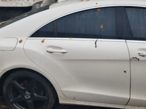 Mercedes CLS W218 rear driver side door White 799