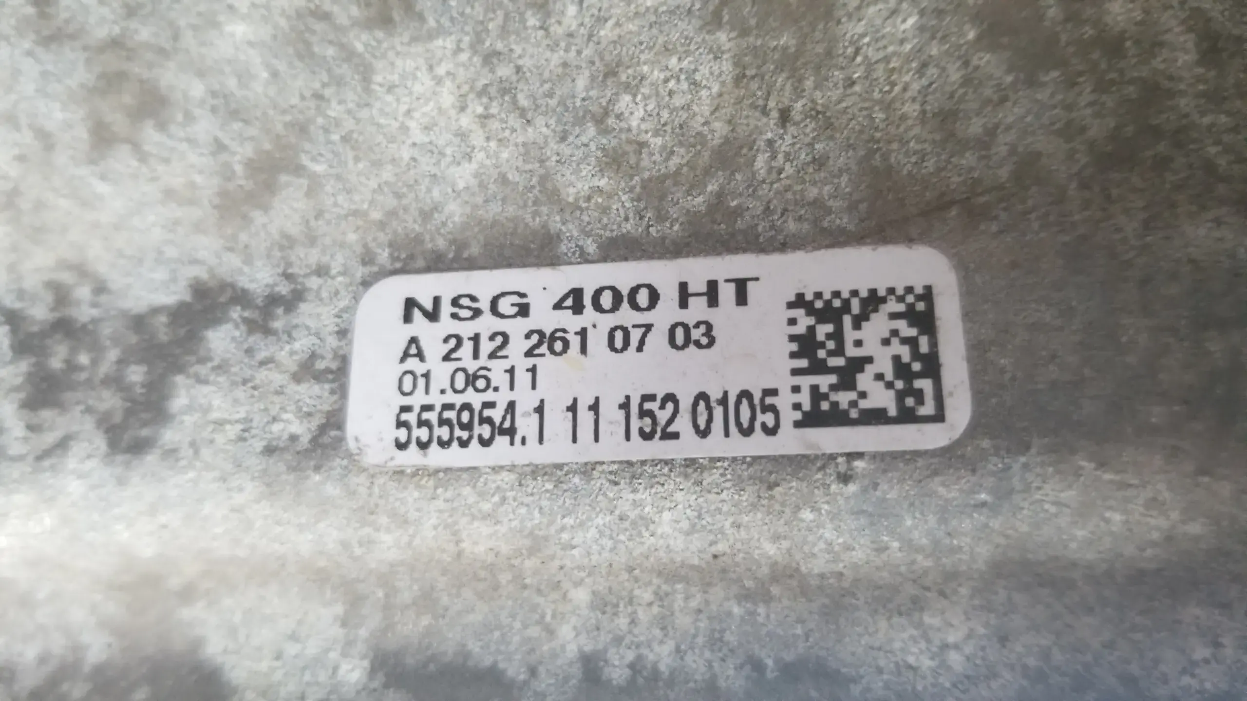 Mercedes-Benz C W204 2011 Diesel Manual 6 speed gearbox 711653 - Image 2