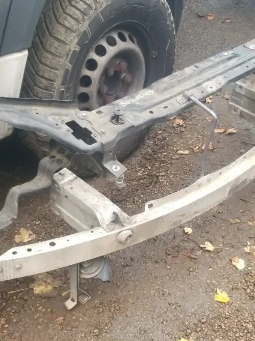 OEM Mercedes C-Class W204 radiator support and crash bar