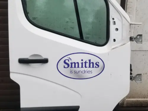 2019 Renault Master front door driver side white — outer view