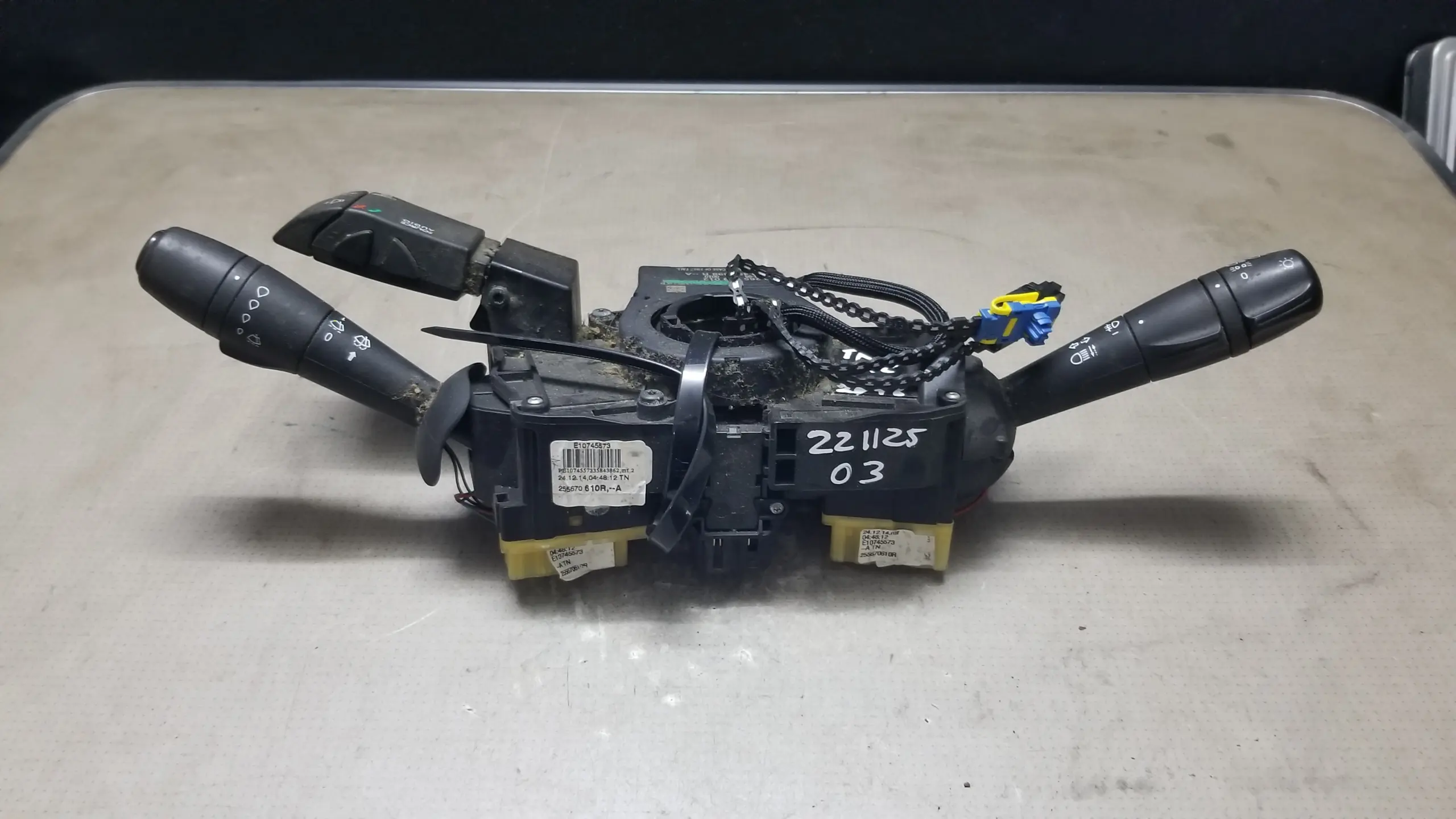 Squib ring clock spring for Renault Trafic SL27 X82 steering wheel