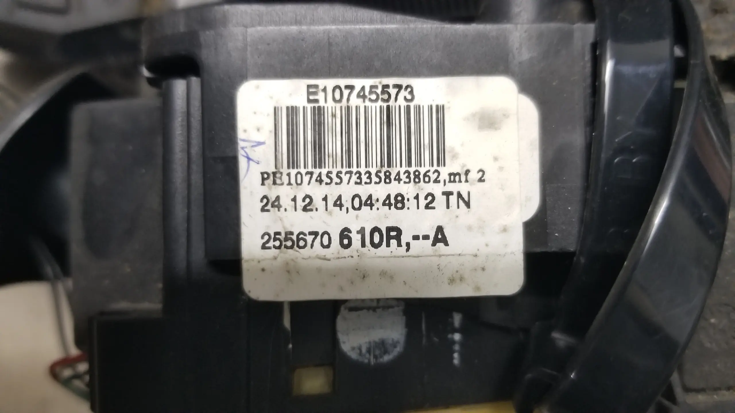 Complete steering column control unit from Renault Trafic 2016