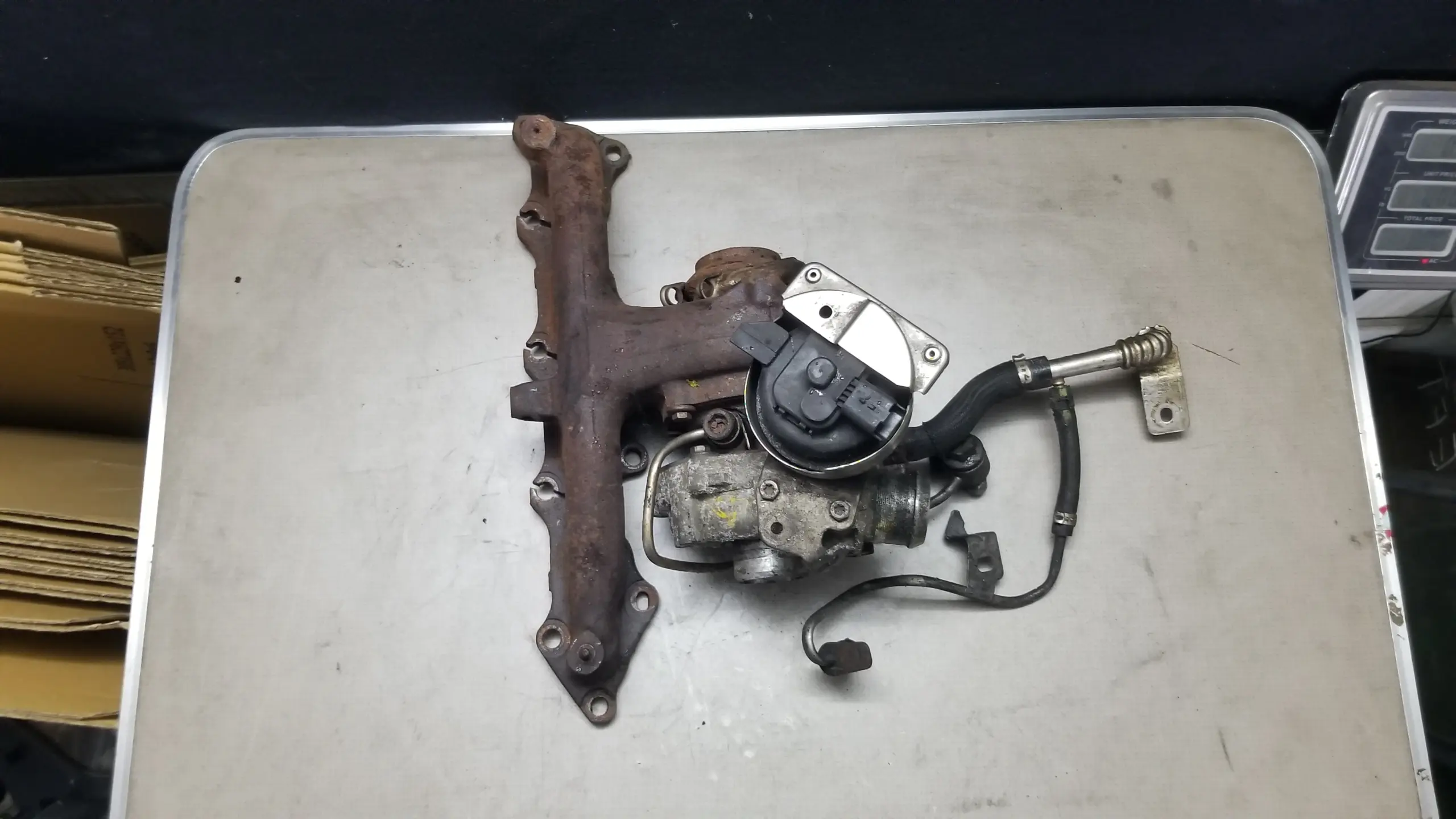 Turbine housing of Citroën Relay 2.2 Diesel turbocharger 1679597380