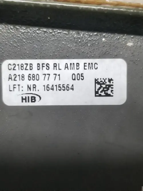 A2186807771 Mercedes CLS dashboard panel