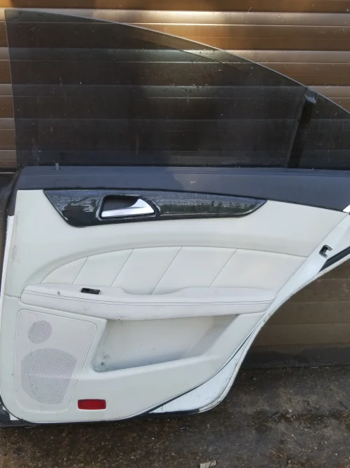 Mercedes CLS W218 rear driver side door interior panel and trim complete genuine used 2013