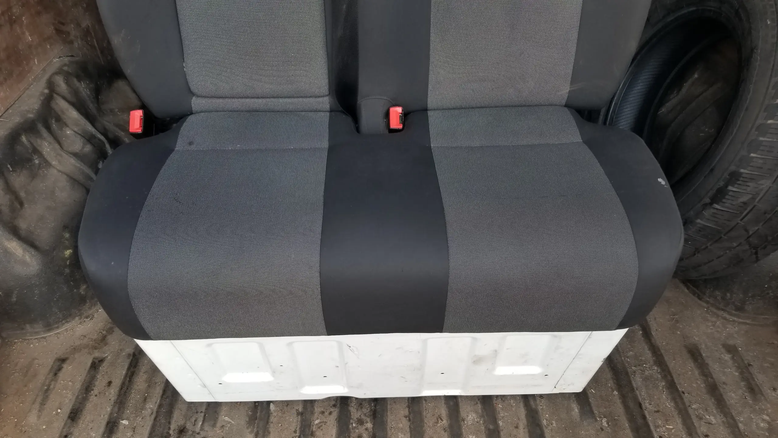 Mercedes Sprinter Volkswagen Crafter Van Passenger Side Double Seat And Base 2006-2017 - Image 3