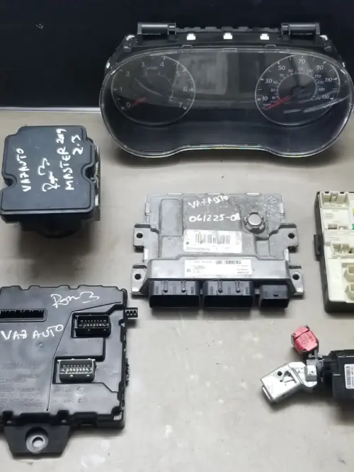 2019 Renault Master 2.3 DCI ECU kit 237103907S complete set