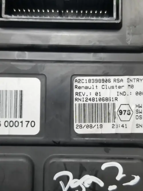 Complete Renault Master 2.3 DCI ECU and immobiliser kit