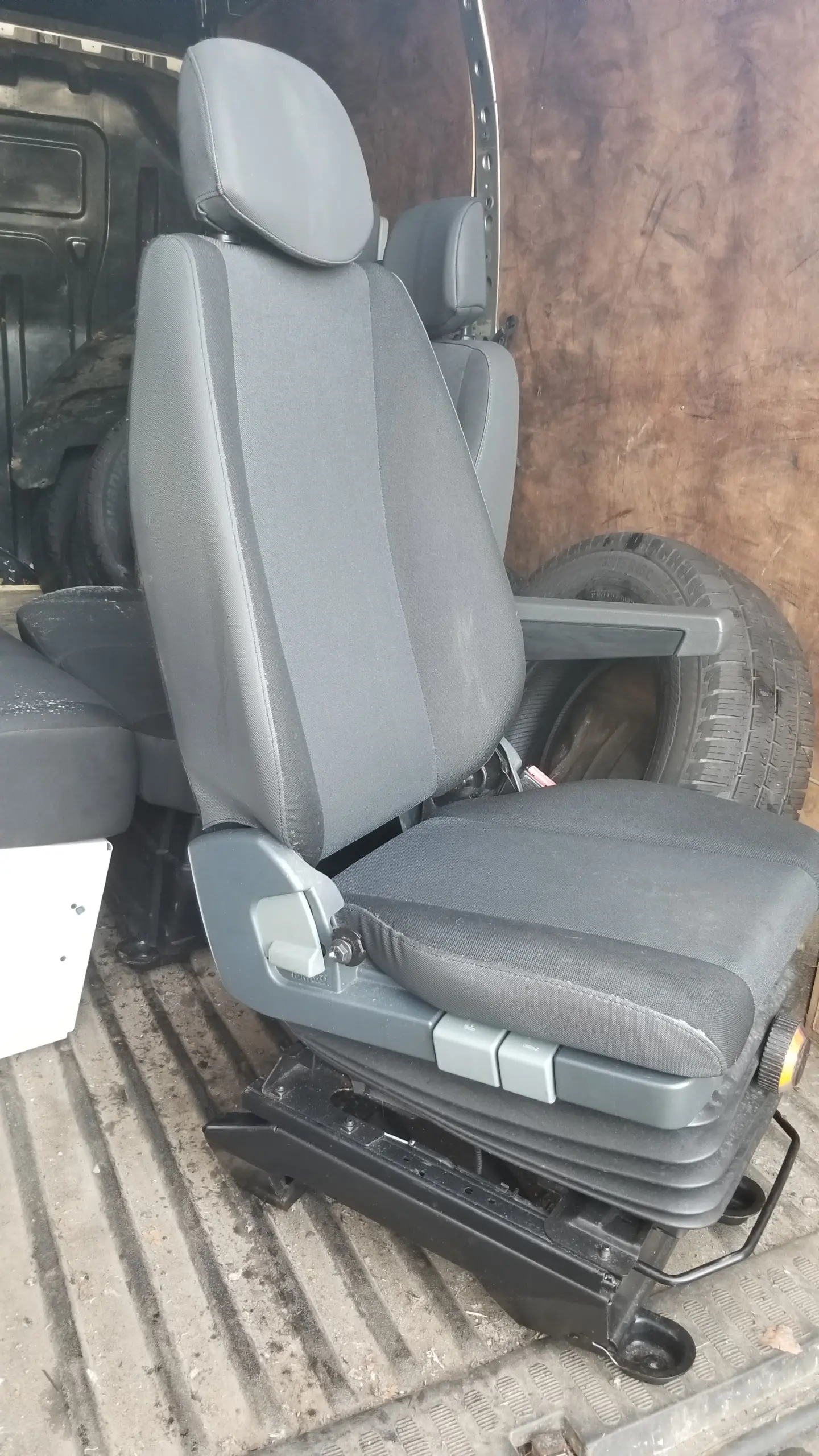 OEM Renault Master driver seat and base