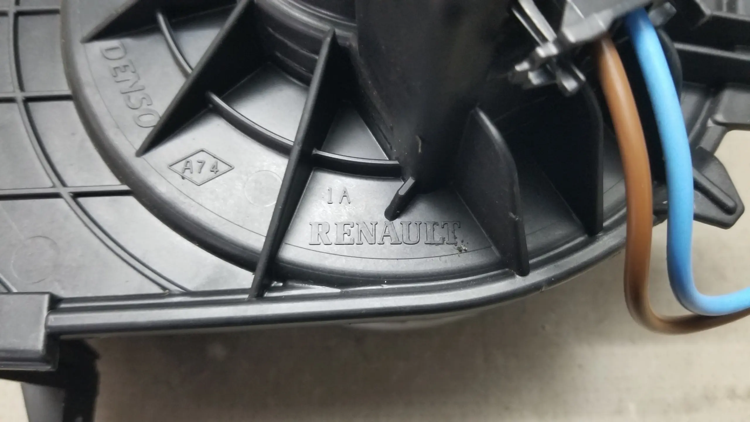 Renault Master 2019 interior blower motor unit