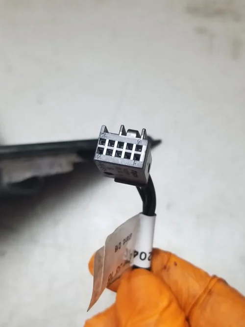 Used Mercedes W204 silver wing mirror