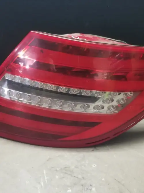 Mercedes C Class W204 rear LED tail light driver side