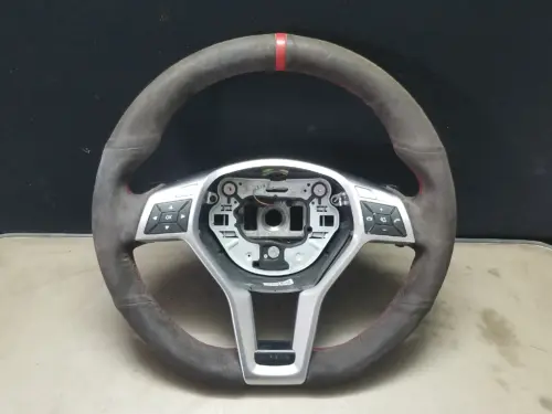Mercedes CLS C218 leather steering wheel with controls