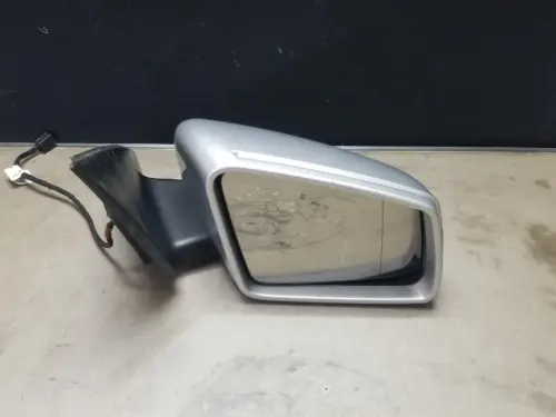 Mercedes C-Class W204 driver side wing mirror silver