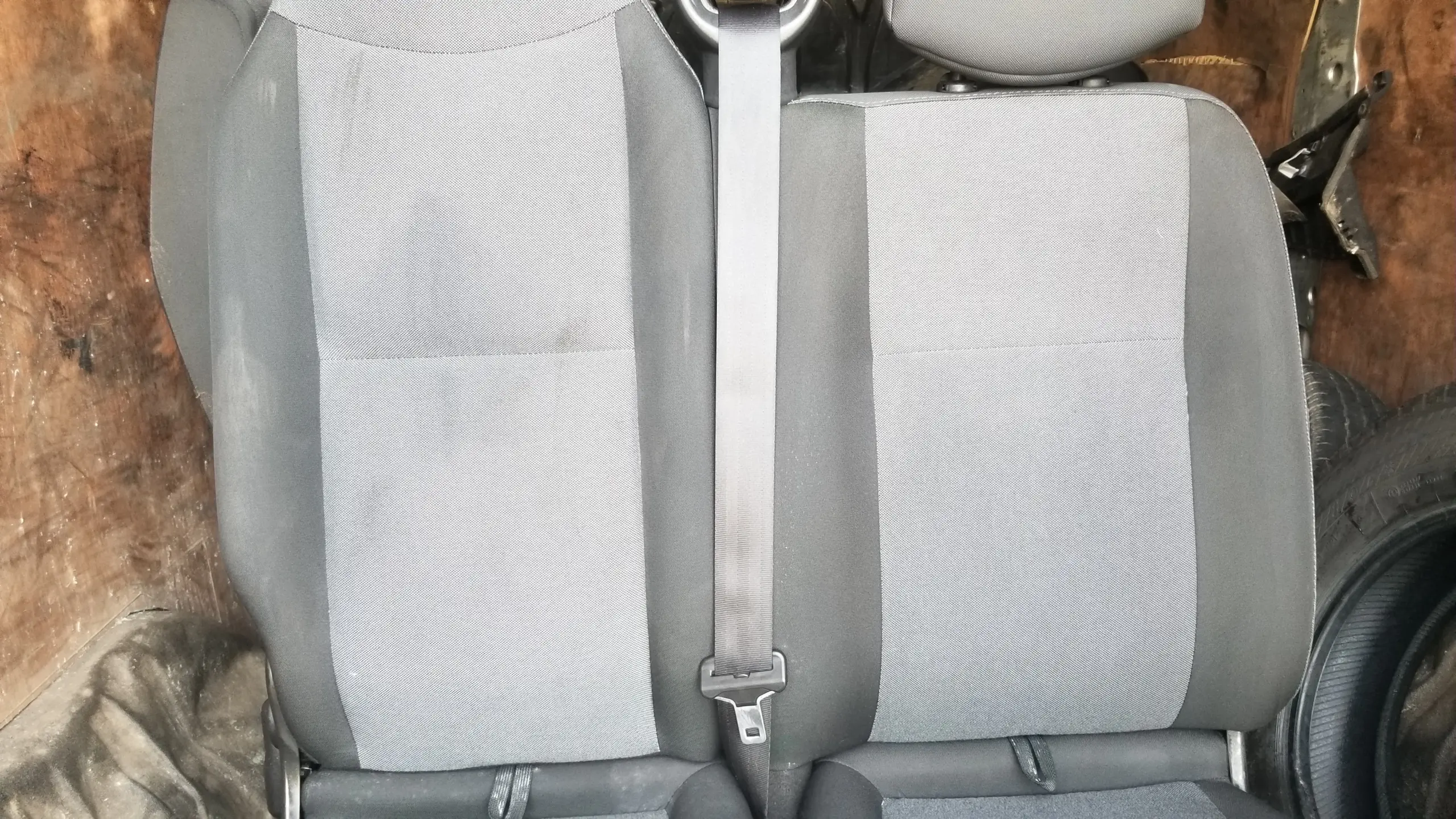 Used Renault Master passenger double seat interior