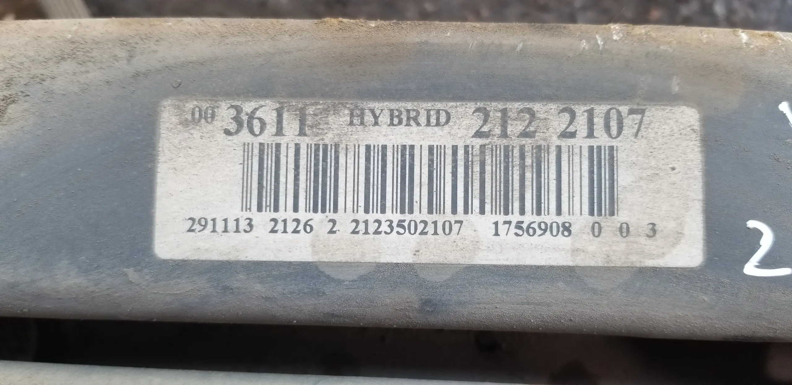 OEM Mercedes W212 rear axle carrier assembly