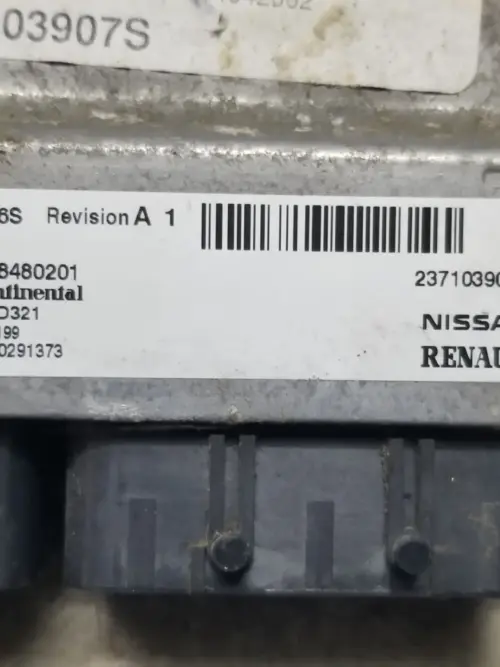 Engine ECU 237103907S with instrument cluster and fuse box