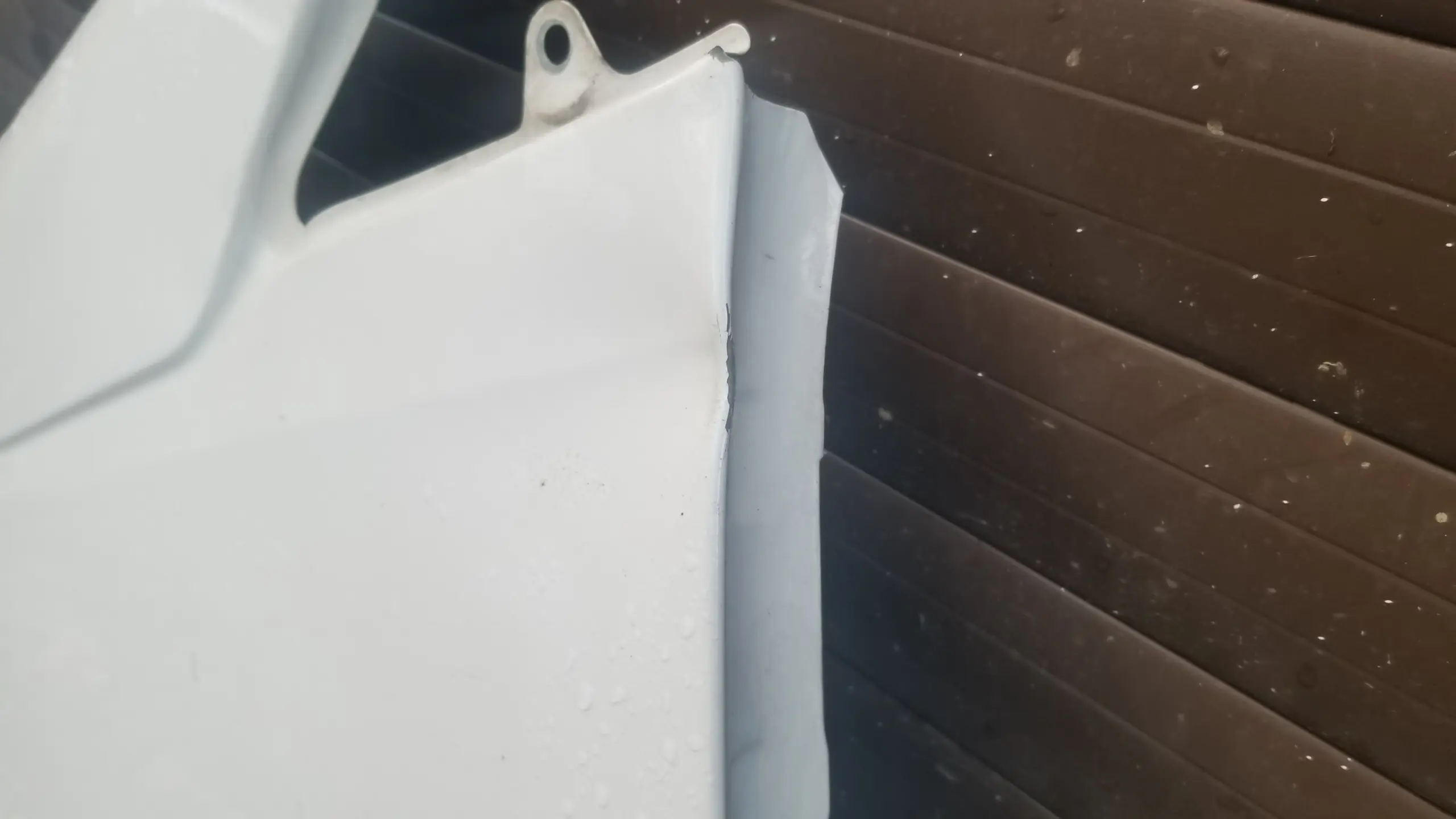 Volkswagen Crafter OEM passenger wing white 2017