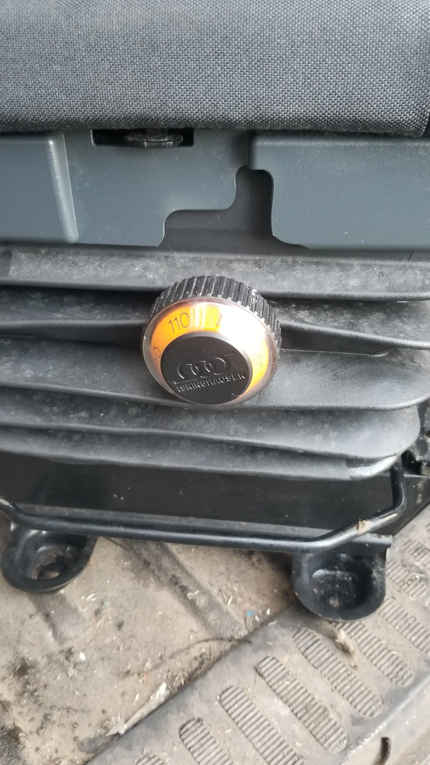 Vauxhall Movano front driver seat with armrest