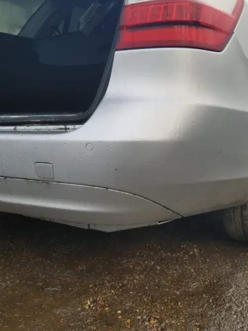 Mercedes E Class Estate rear bumper corner and edge condition