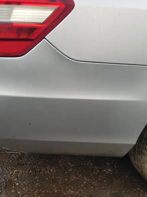 Mercedes E Class 2009-2016 estate rear bumper silver colour finish